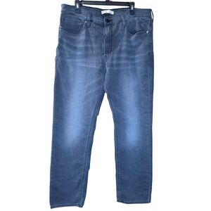 Signature‎ Levi Strauss Slim Jeans Gray Denim Comfort Stretch Mens W38 L30